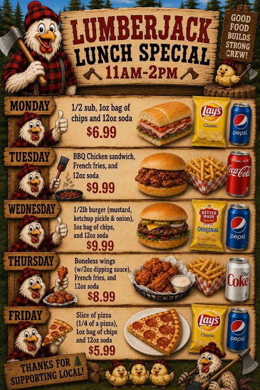Daily Specials