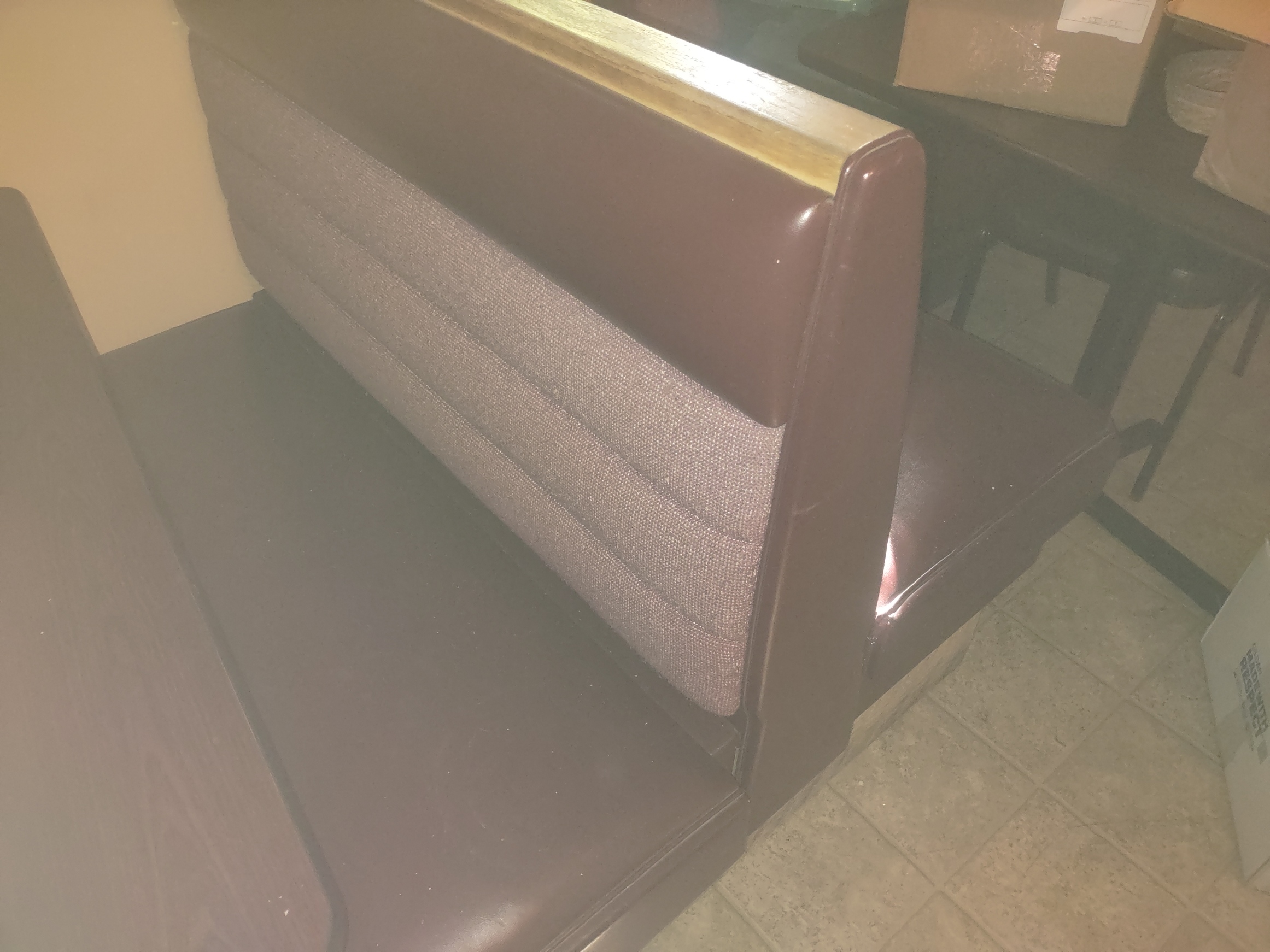 4ft Back to Back Booth Seats